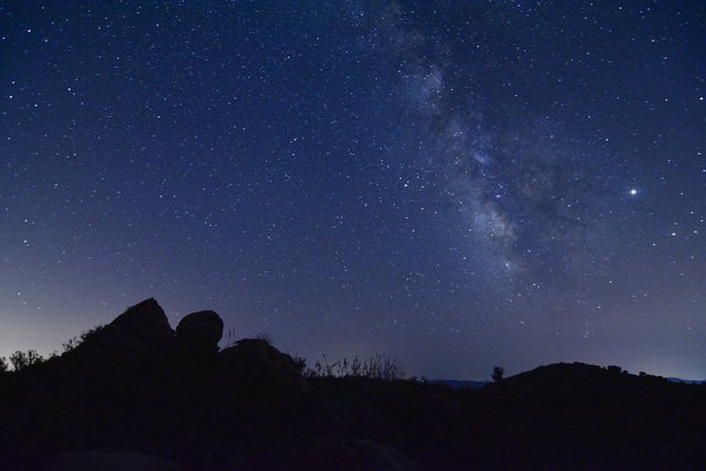 Vía Láctea desde el Cortijillo - Zaida García Yoga