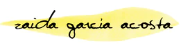 Sobre mi - Zaida García